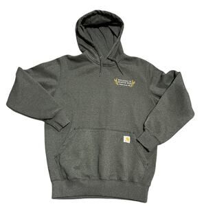 Carhartt Original Fit Gray Pullover Hooded Sweatshirt, Men's size M